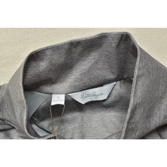 Walter Hagen Women's P11 Rain Jacket Light Heather Grey Size L Waterproof NEW - Picture 6 of 8